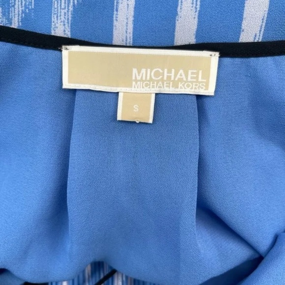 Michael Kors NWT Blue & White Womens Dress Size Small - Picture 6 of 15